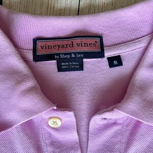 VINEYARD VINES Light Pink Polo Shirt Men’s Size M